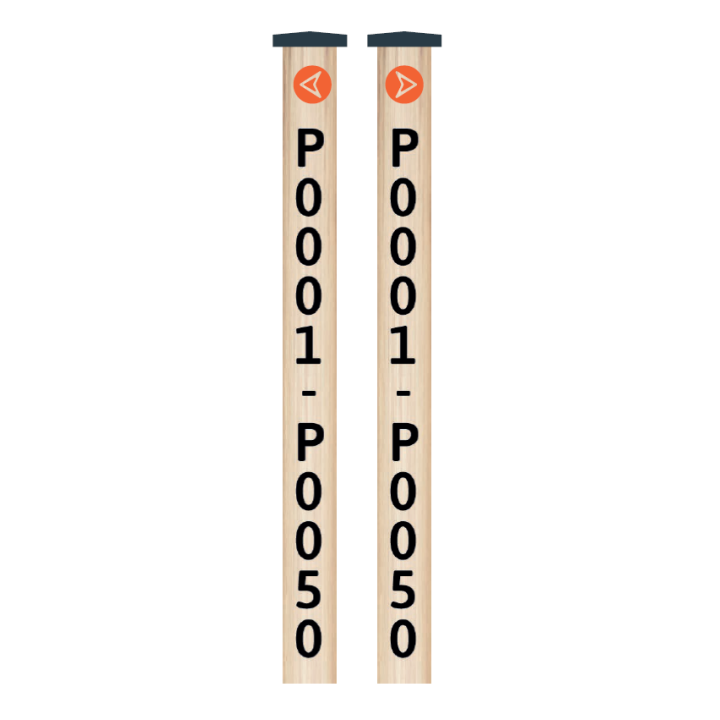 Poteau de fixation
