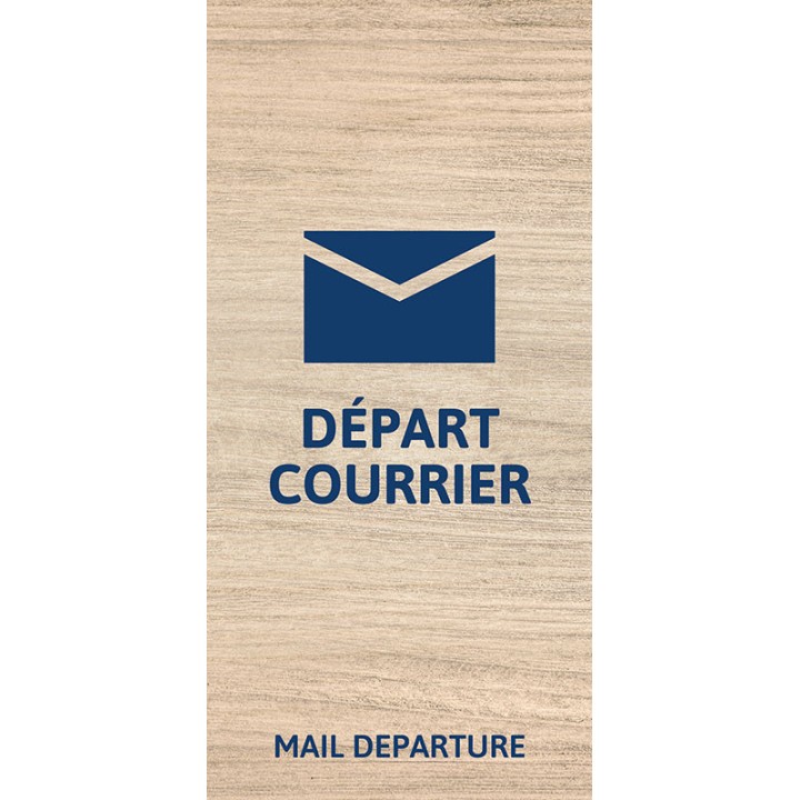 Habillage boîte à courrier - Départ