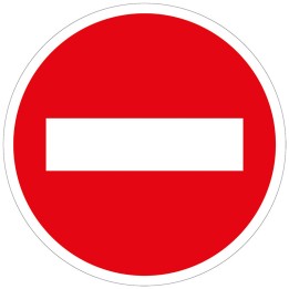 Panneau Sens Interdit
