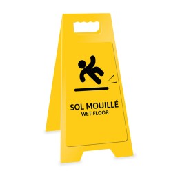 Balise sol glissant