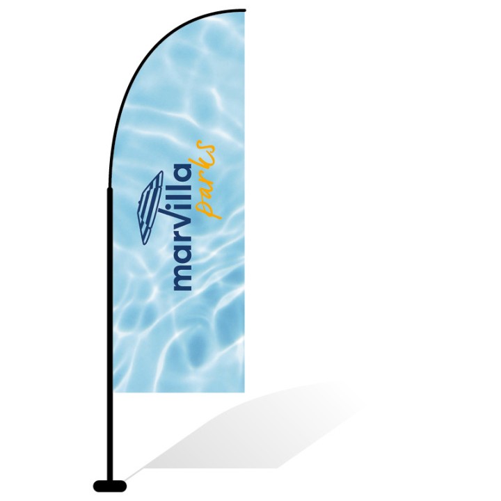 Beach flag Agua