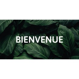 Bâche Bienvenue