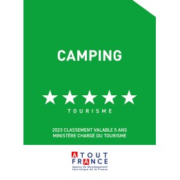 Notation officielle catégorie Camping Tourisme