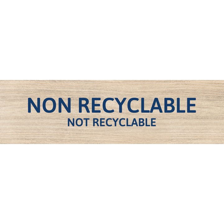 Non-recyclable