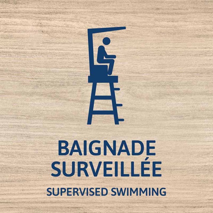 Baignade surveillée
