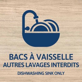 Bacs à vaisselle