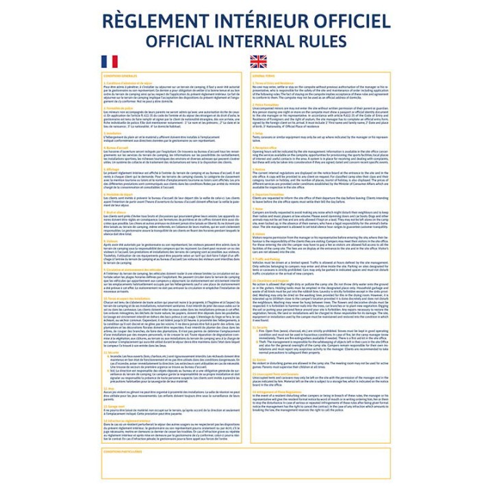 Reglamento interno oficial