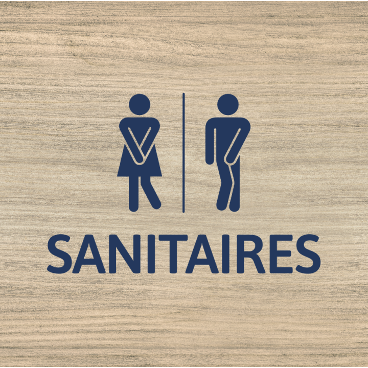 Panneau sanitaires format carré