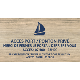 Harbour / pontoon access
