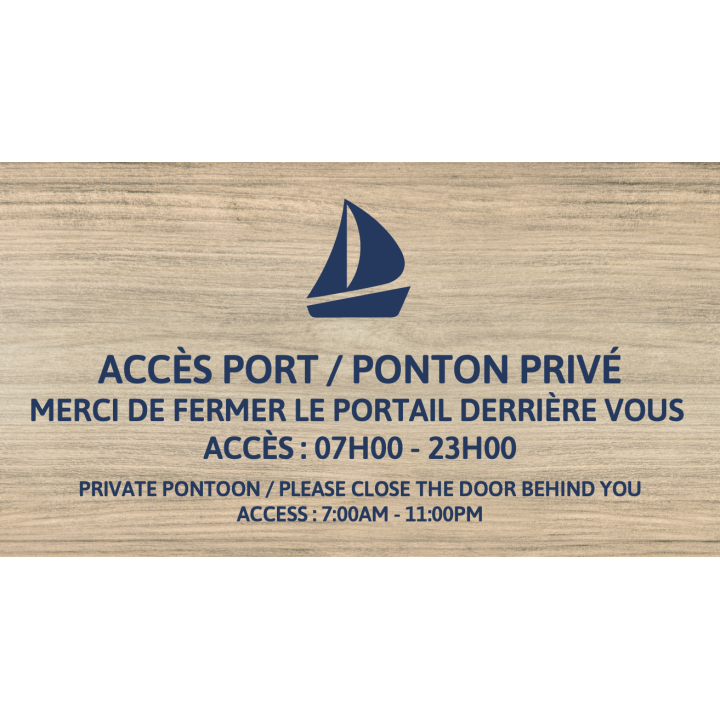 Harbour / pontoon access