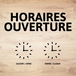 Horarios - 2 relojes (con agujas móviles)
