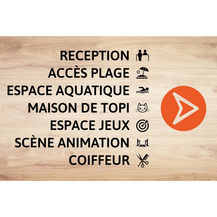 Directionnel Gauche/Droite - 6 lignes