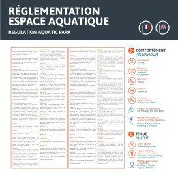 Règlementation espace aquatique