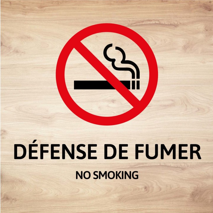 Prohibido fumar y vapear